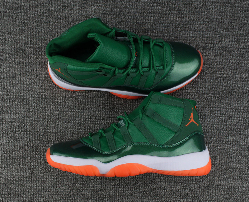 2017 Air Jordan 11 Miami Hurricanes PE For Sale rajabarbar 2017 Air Jordan 11 Miami Hurricanes PE For Sale